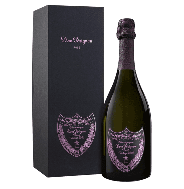 Dom Pérignon Rosé 2010 i gaveæske